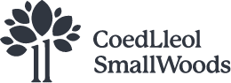 CoedLleol SmallWoods logo CoedLleol SmallWoods logo