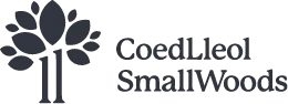 CoedLleol SmallWoods logo CoedLleol SmallWoods logo